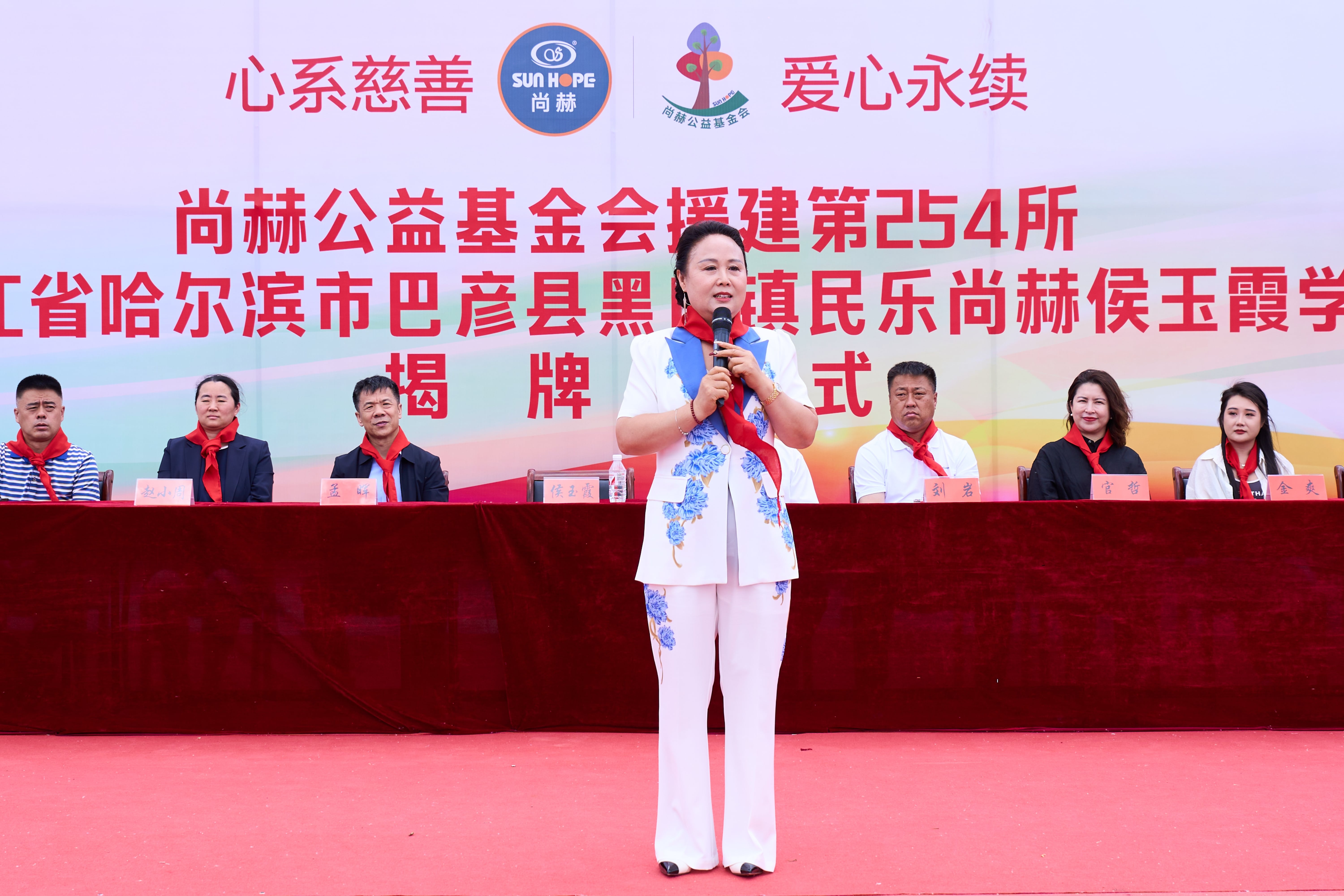 第254所 黑龙江巴彦县黑山镇民乐村qy球友会侯玉霞学校
