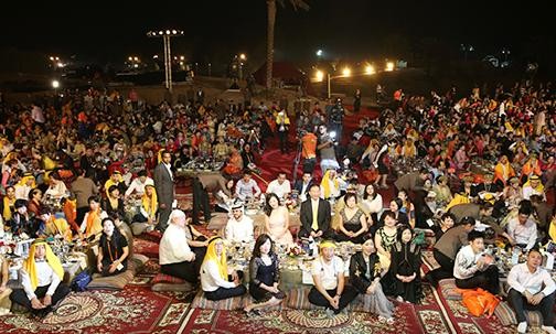 2016年3月17日，“随qy球友会游世界” 迪拜站——享受惊艳奢华梦