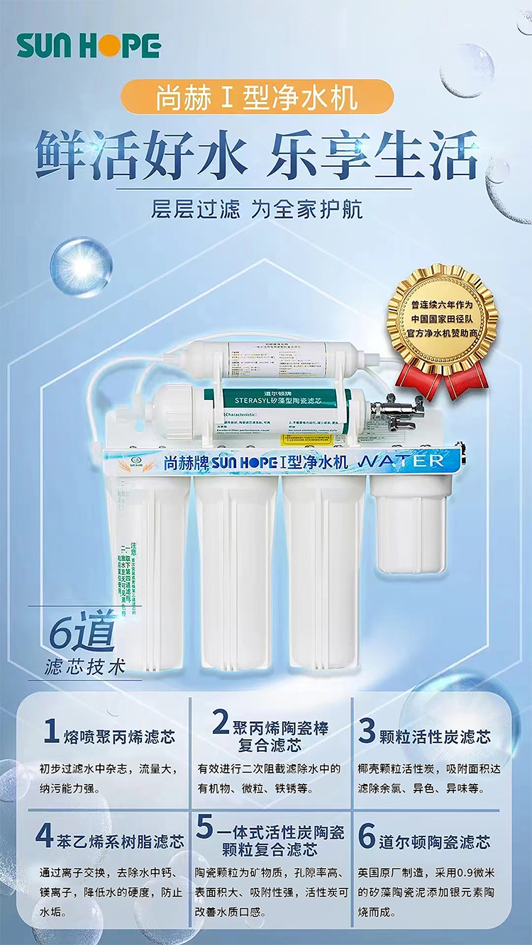 qy球友会牌SUNHOPE I型净水机（V1）